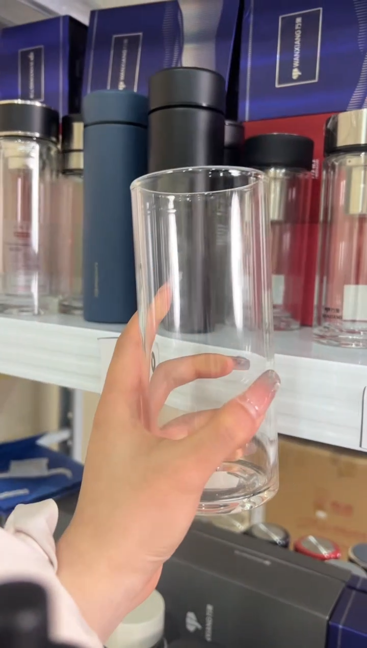 【闪购商品】茶杯经典单层445ml高硼硅