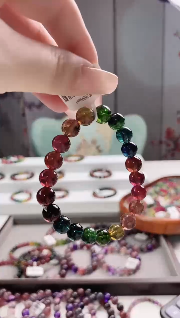 【闪购商品】碧玺单圈9*未镶嵌多人多样性发其一