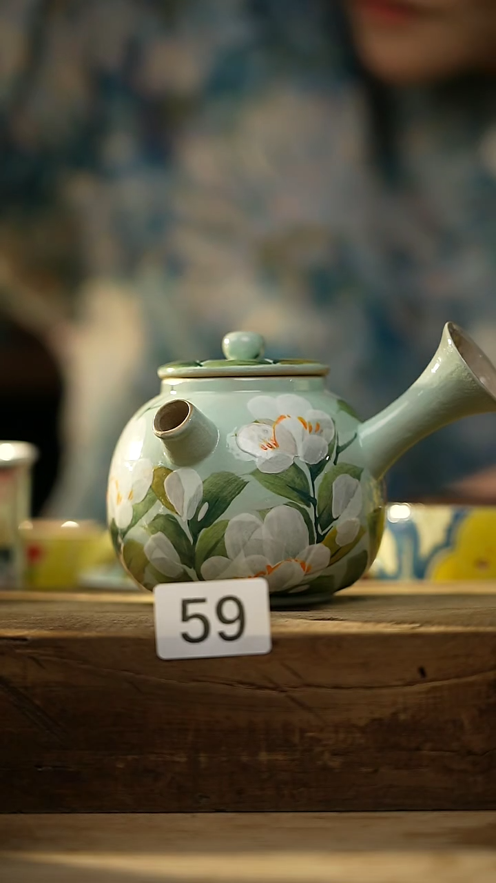 【闪购商品】瓷片油画风·彩绘·设计师石一款
