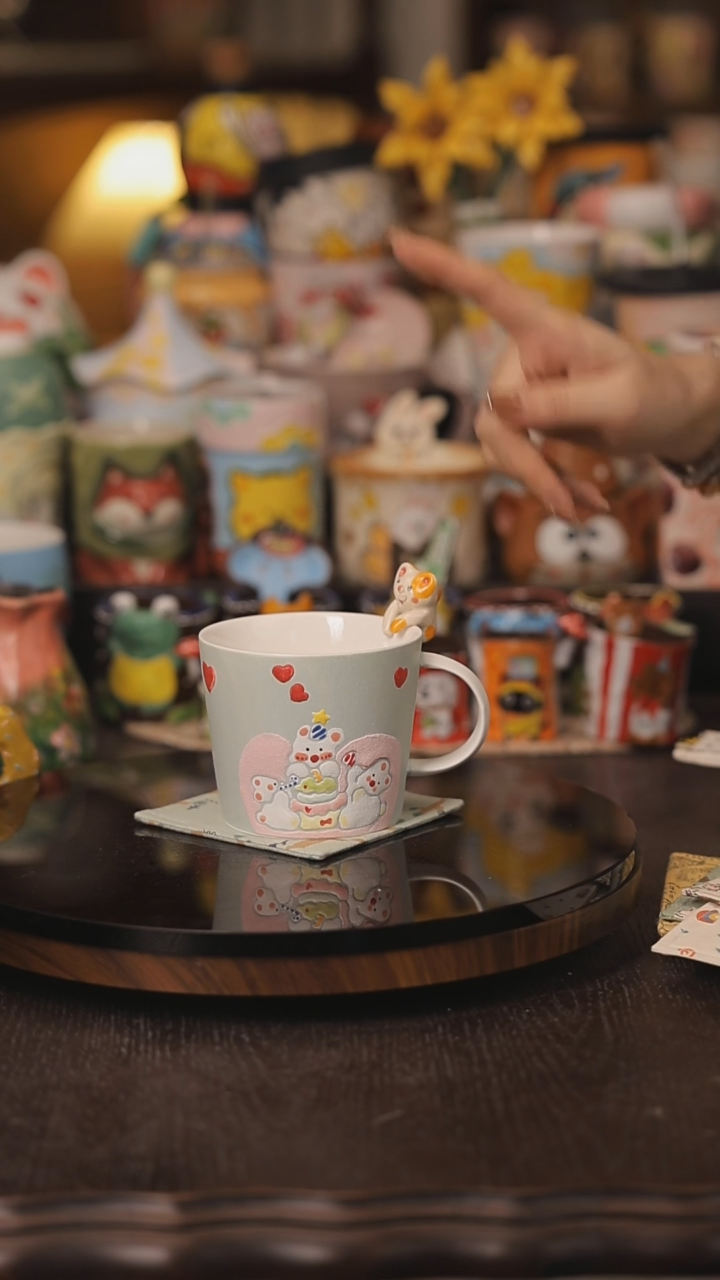 景德镇釉下彩绘设计师款式陶瓷