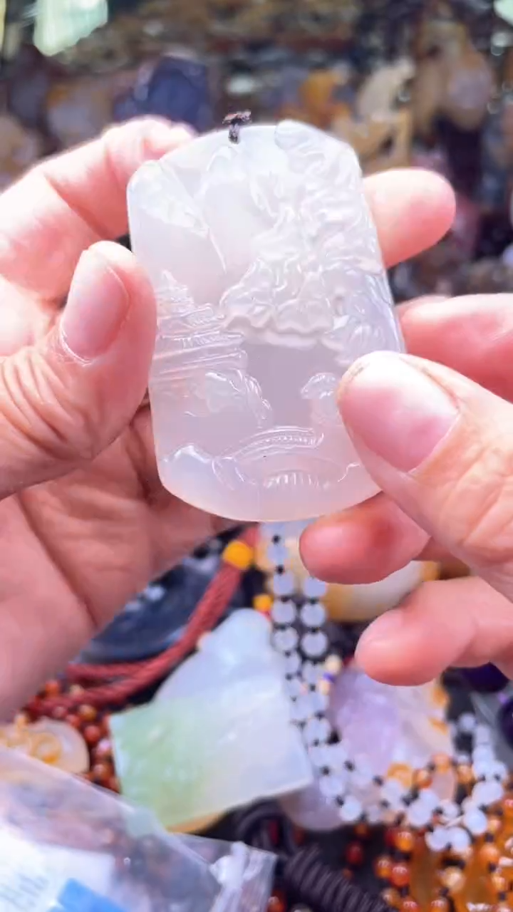 【闪购商品】玛瑙/玉髓颈饰未镶嵌AA