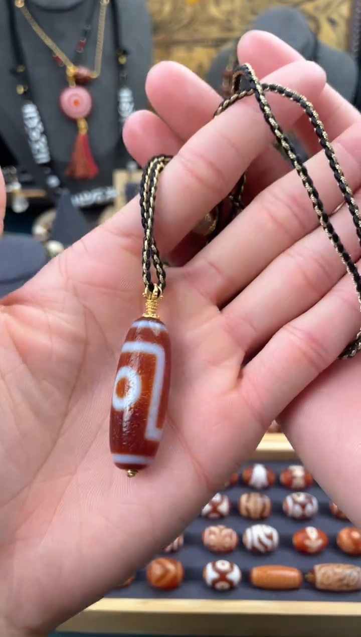 【闪购商品】玛瑙/玉髓颈饰未镶嵌美泓红肉一眼靠山锁骨链