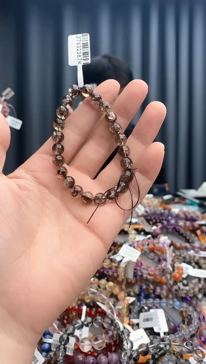 【闪购商品】水晶手链未镶嵌黑金闪灵