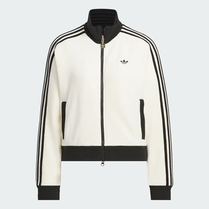 adidas/阿迪达斯25新款撞色复古双拉链三条纹外套保暖休闲JN0722