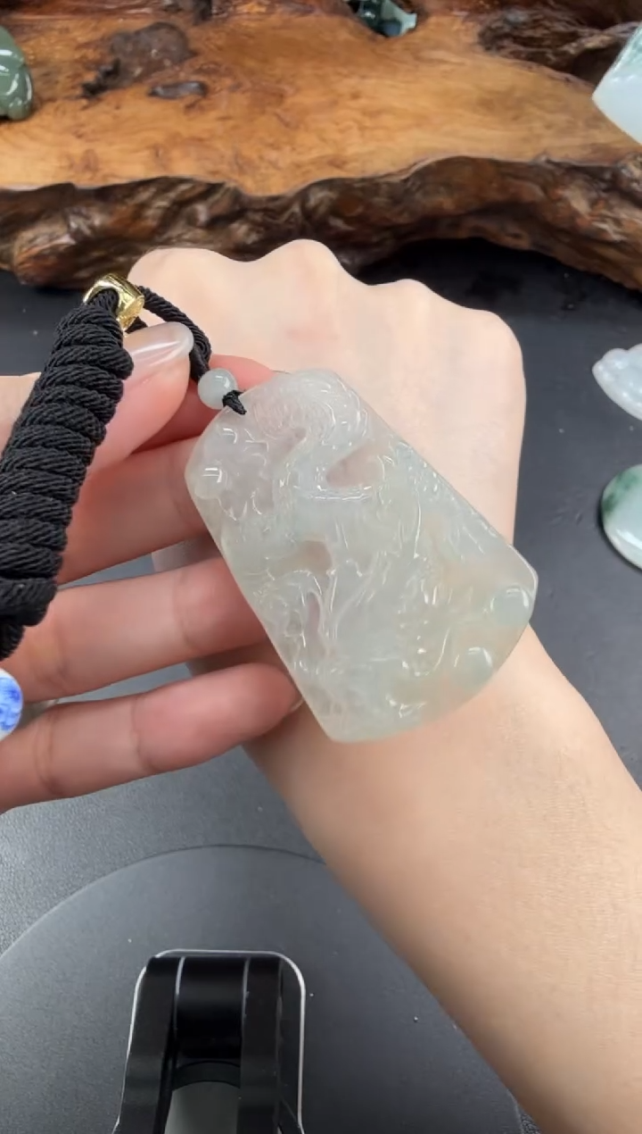 吊坠(不含链)未镶嵌翡翠翡翠饰品-166