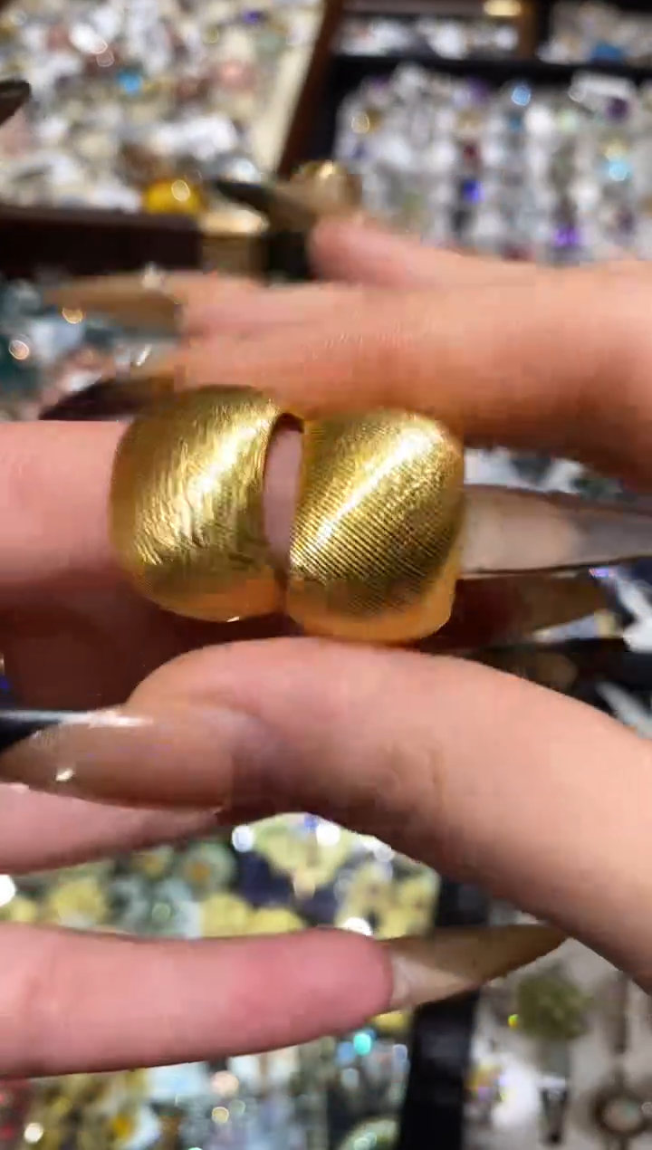 纯铜合金琉璃楚楚中古珠宝甄选不退换