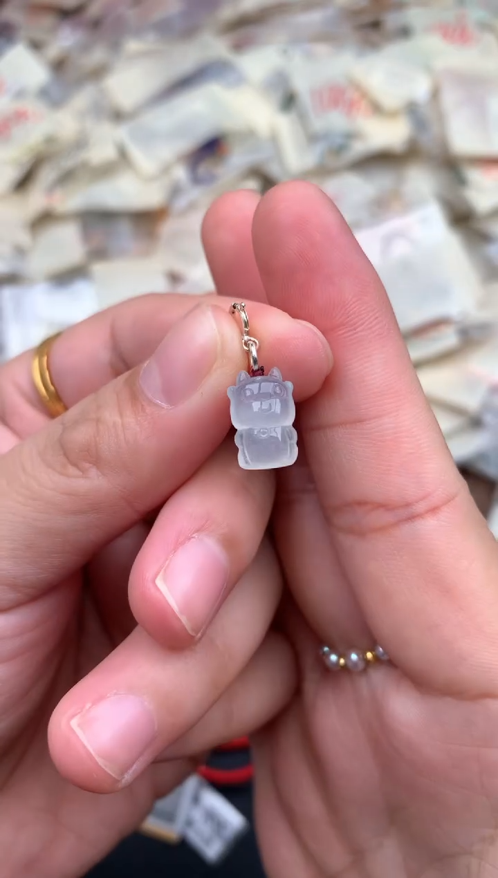 颈饰银S925镶嵌翡翠1