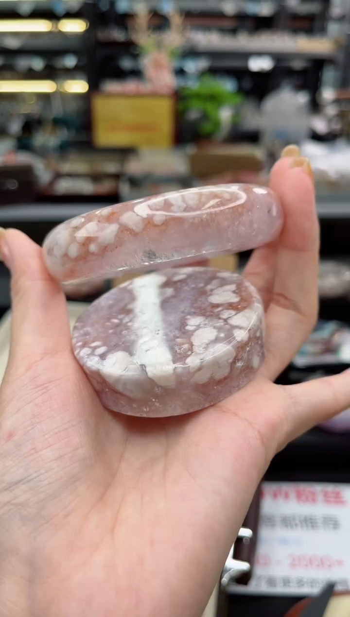 【闪购商品】石英质玉手镯未镶嵌61圈口（赠品镯心）S9304