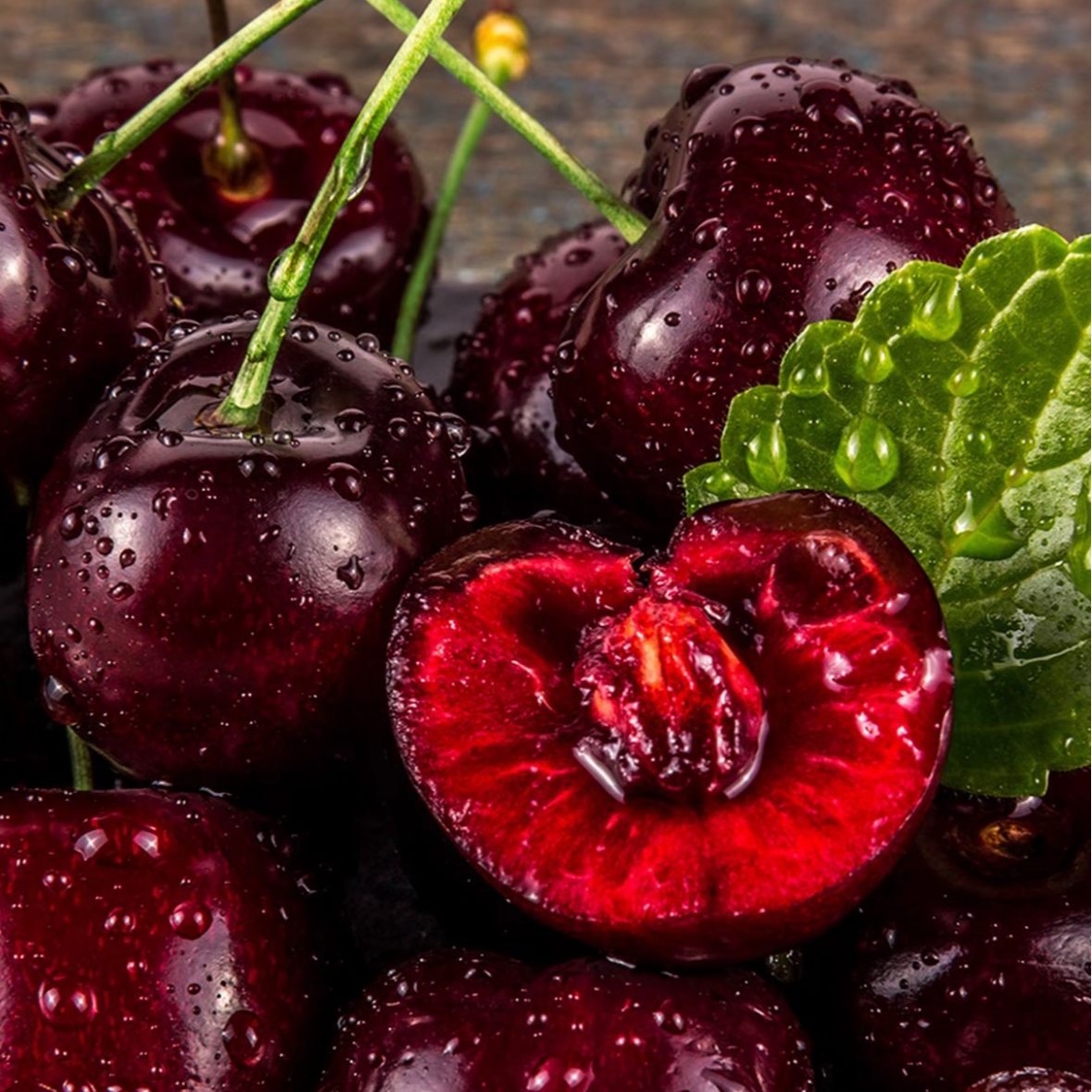 【五斤原箱装】海运桑提娜车厘子次日达2-4JD 净果五斤内附果径卡X桑提娜樱桃智利共和国