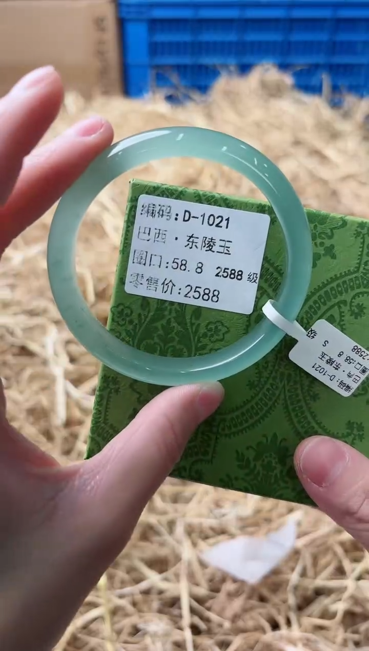 未镶嵌手镯石英质玉D-1021