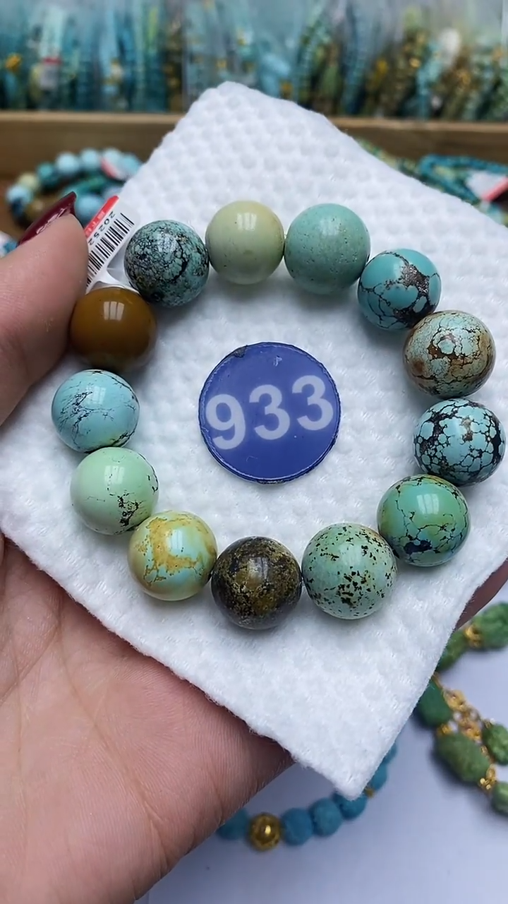 【闪购商品】绿松石手串未镶嵌933