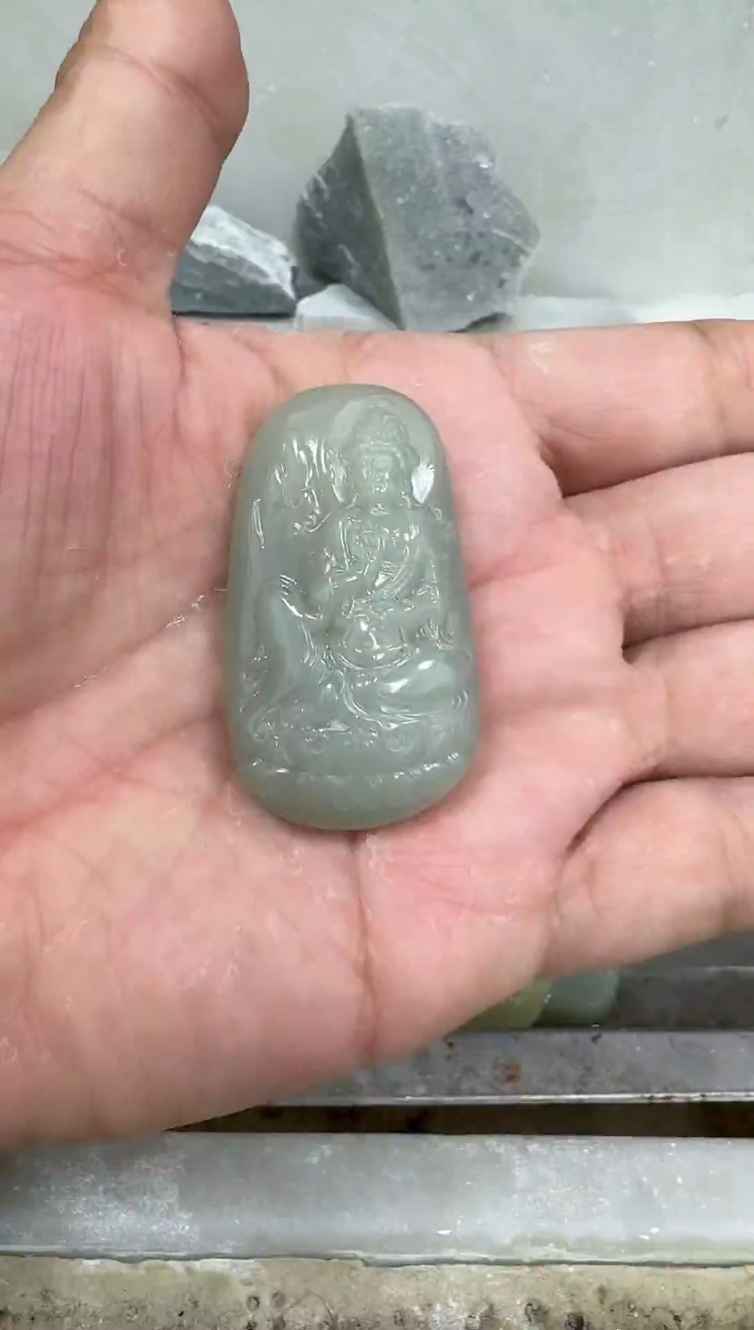 颈饰未镶嵌和田玉3