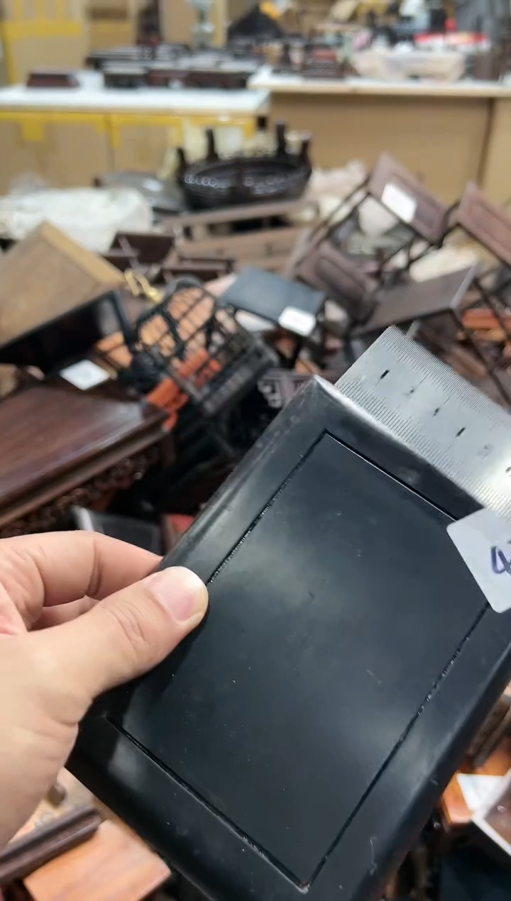 【闪购商品】木611紫光檀中紫砂壶专用底座