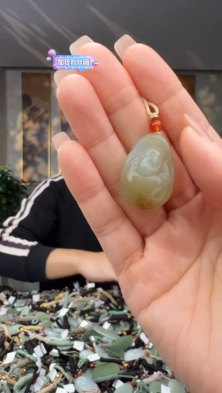 未镶嵌和田玉挂件拍一发一