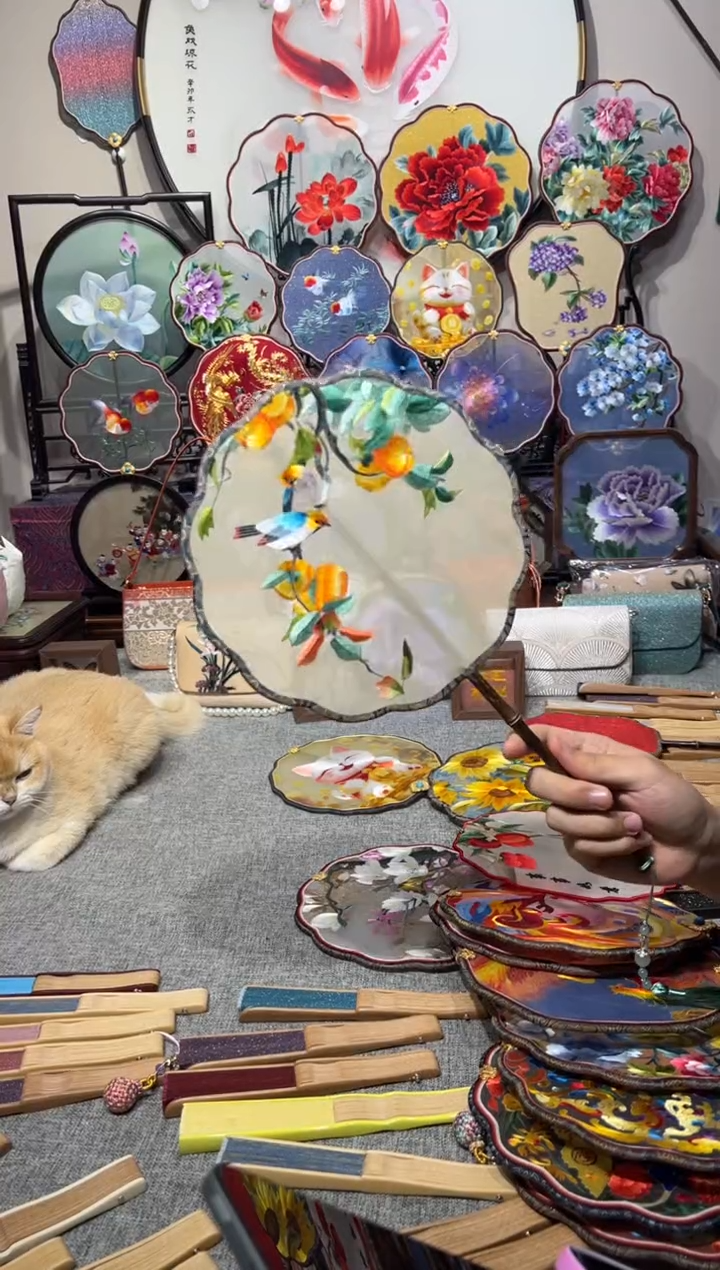 刺绣纯手工苏绣艺术品