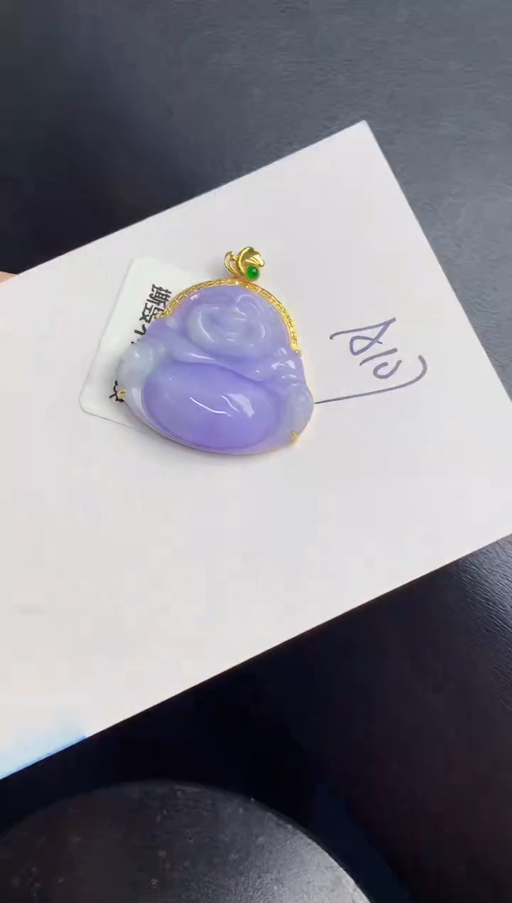 【闪购商品】翡翠颈饰18K金镶嵌000000000