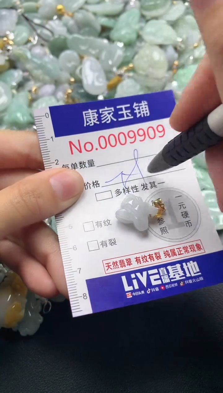 颈饰未镶嵌翡翠9909