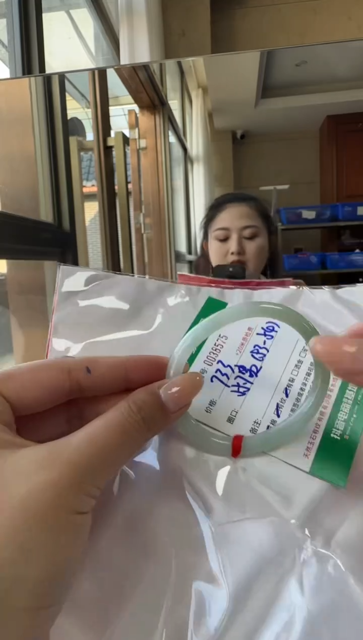 未镶嵌手镯翡翠A货手镯/微瑕