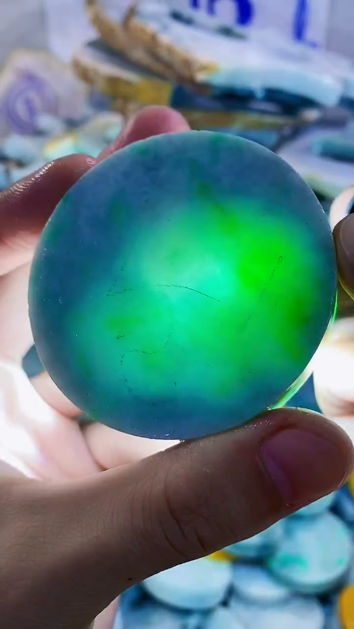 裸石翡翠纯天然翡翠A货7