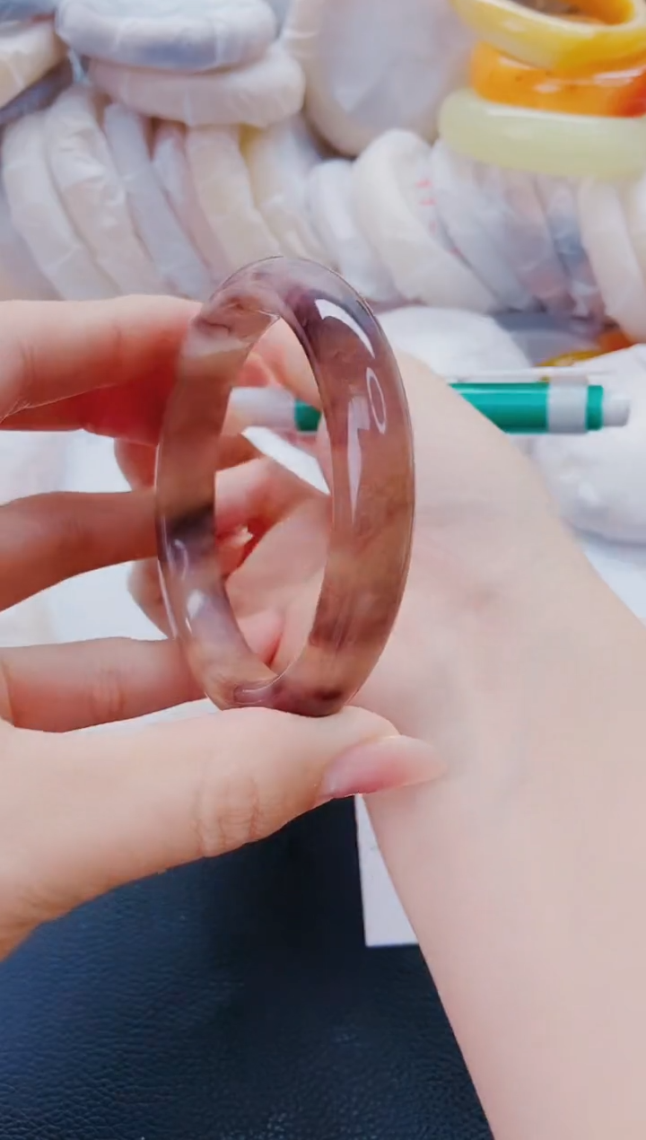 石英质玉手镯未镶嵌J194-59-60