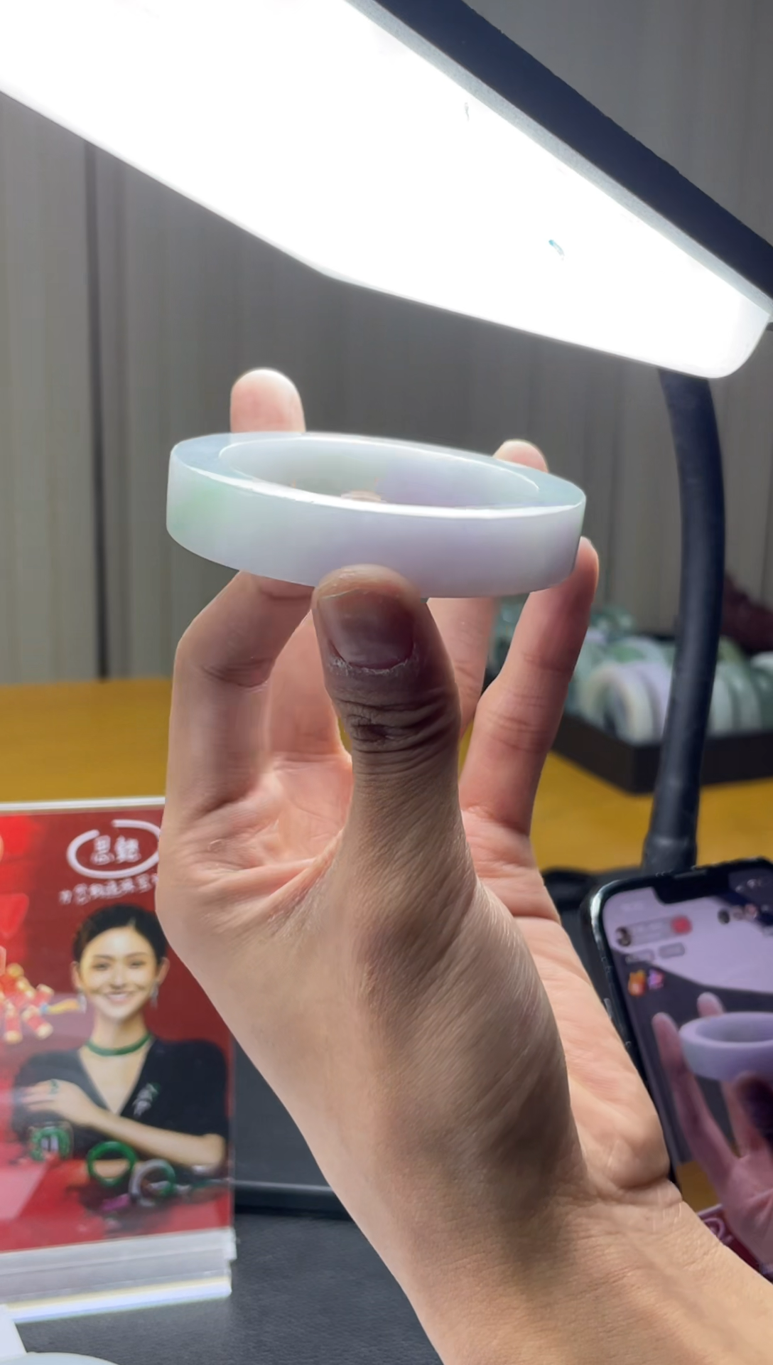 【闪购商品】定制翡翠手镯未镶嵌手镯DDC/发一件