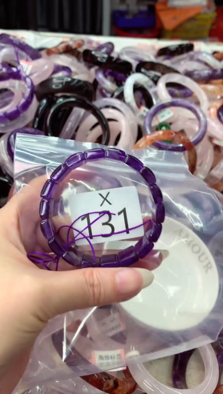 未镶嵌手镯水晶X131