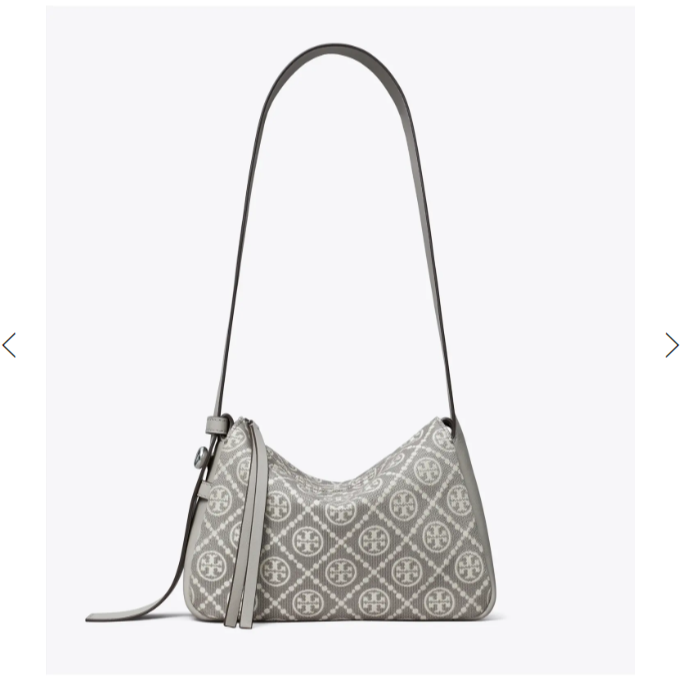 Tory Burch汤丽柏琦 预售灰色单肩包178215-020 
