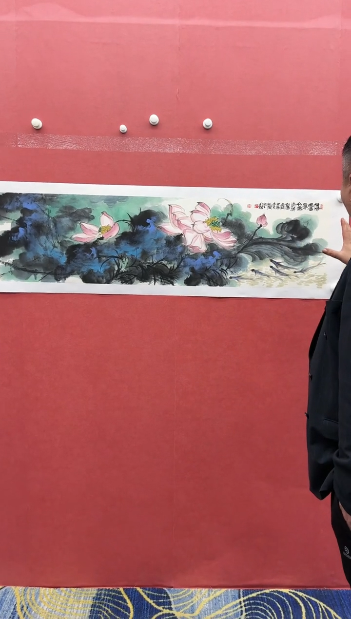 【闪购商品】绘画闫辉-4平尺-纸片-荷花