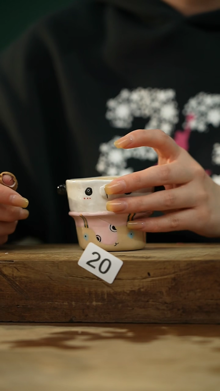 【闪购商品】瓷片手绘·杯/设计师 xudu 款