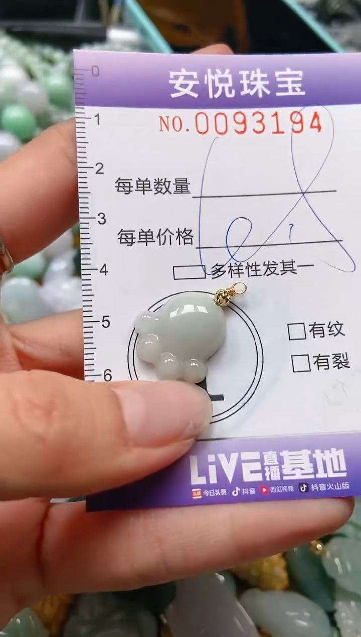 【闪购商品】翡翠颈饰未镶嵌闪购0093194