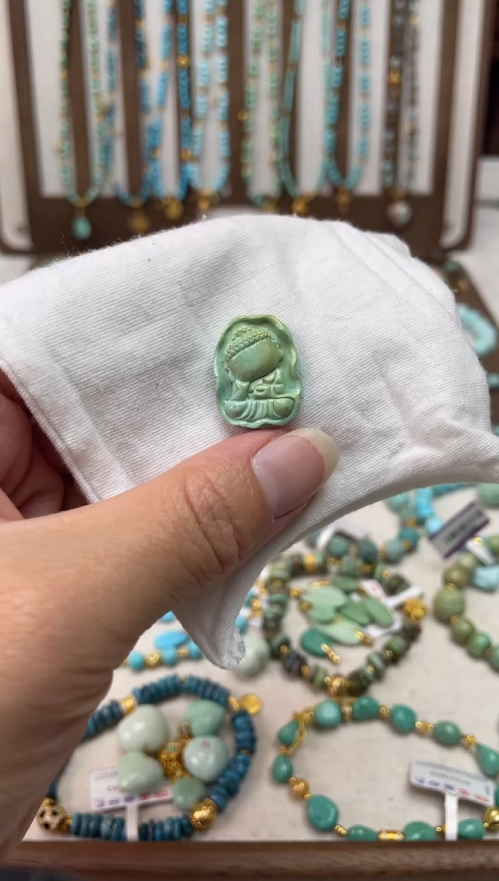 未镶嵌绿松石珠宝奇石61