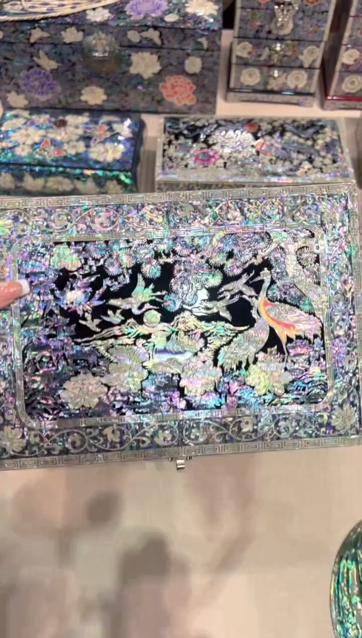 【闪购商品】鱼锁满贝底·弘贝雅螺钿漆器文化馆 