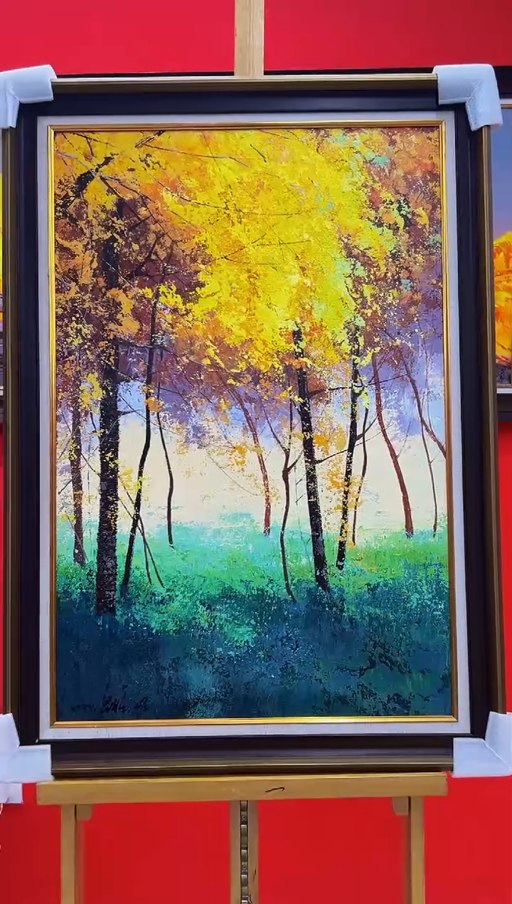 【闪购商品】绘画梁静-60x90-油画作品