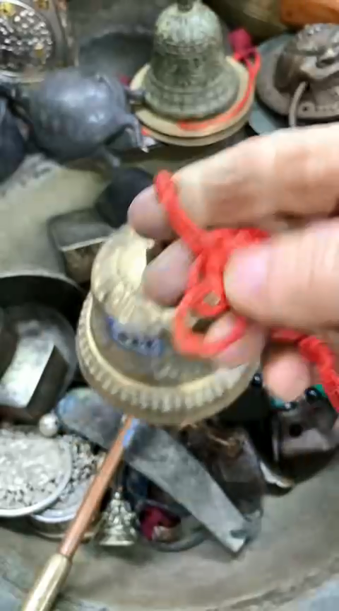 【闪购商品】一物一拍编号钟形铃带中国结