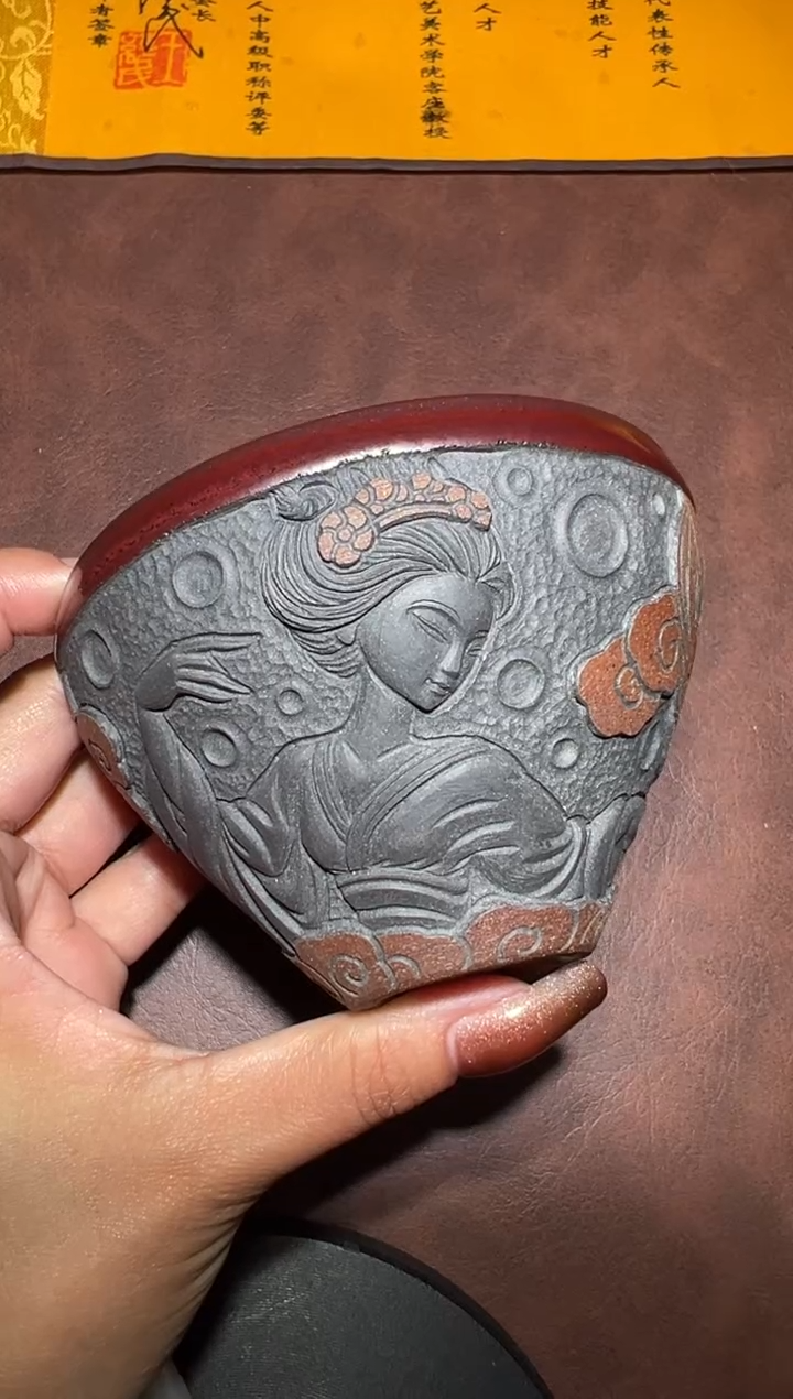 【闪购商品】茶盏15@建窑建盏王经民