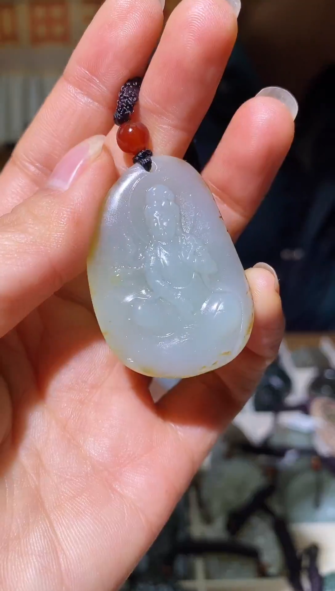 颈饰未镶嵌和田玉1