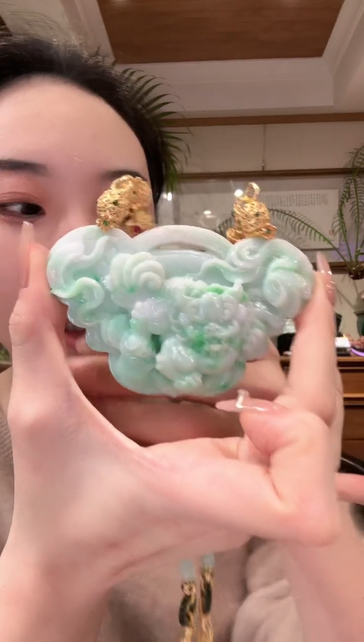 【闪购商品】翡翠颈饰未镶嵌国风