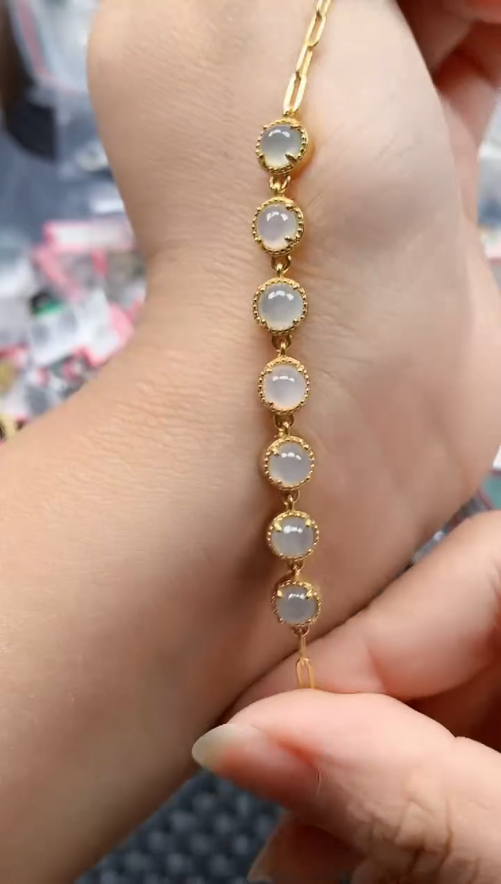 银S925镶嵌戒指翡翠天然A货缅甸翡翠