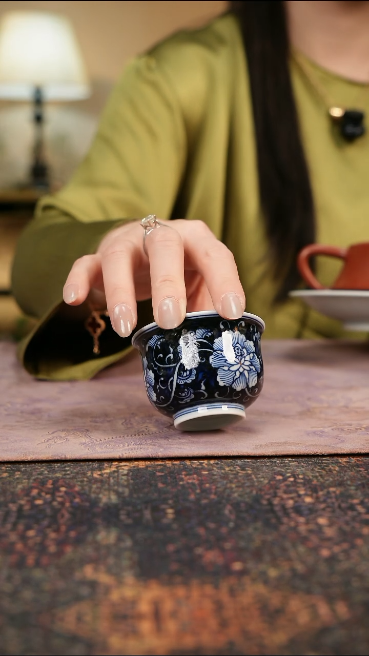 杯景德镇陶瓷杯碗柴烧多人