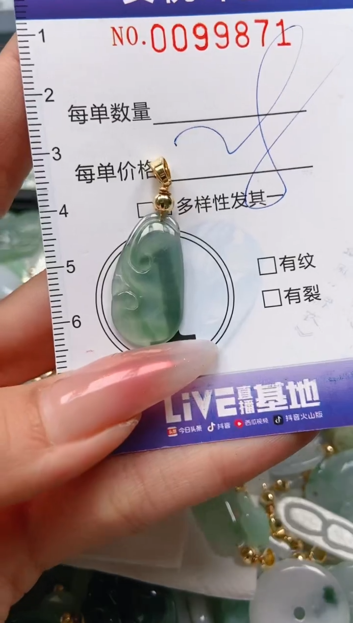 【闪购商品】翡翠颈饰未镶嵌闪购0099871
