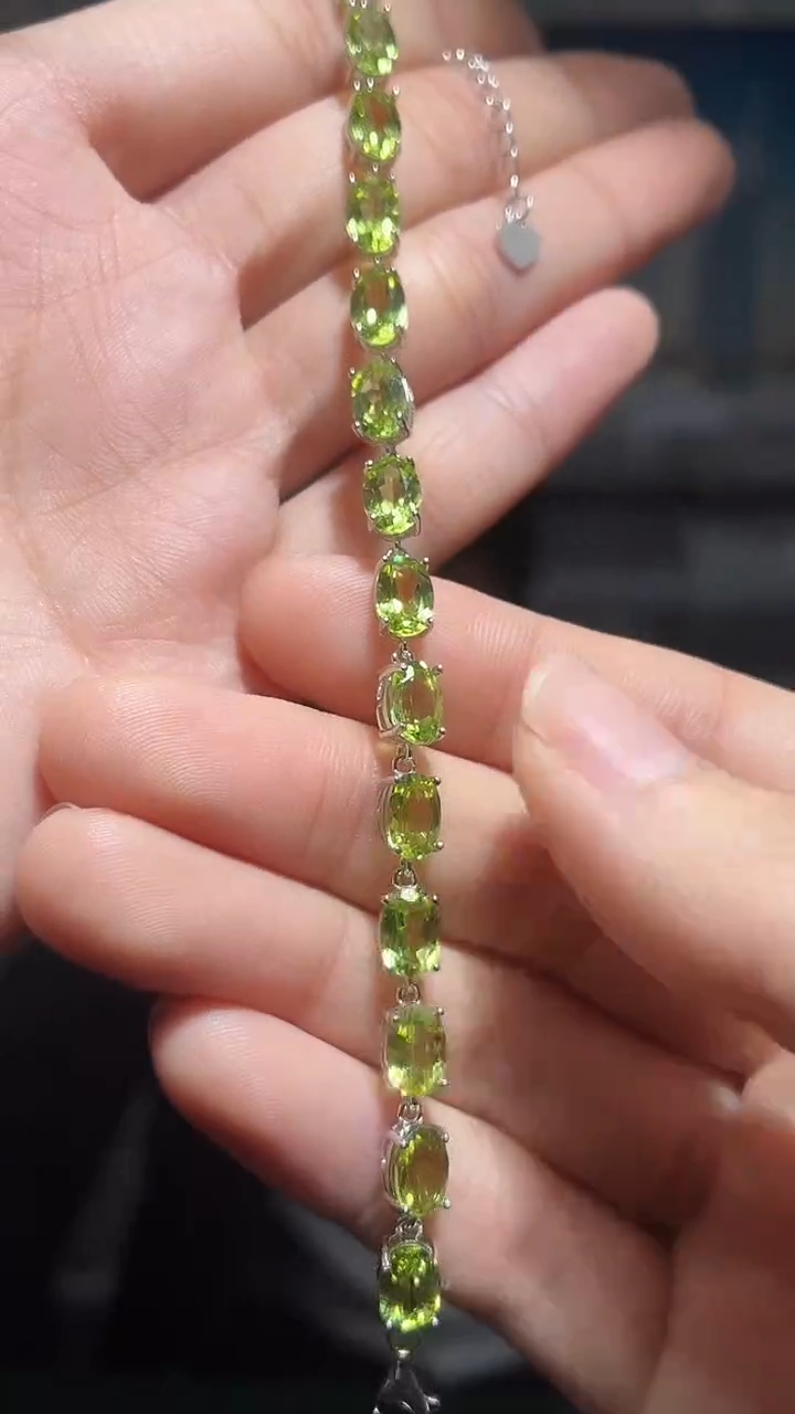 银S925镶嵌其他橄榄石（扎德严选）