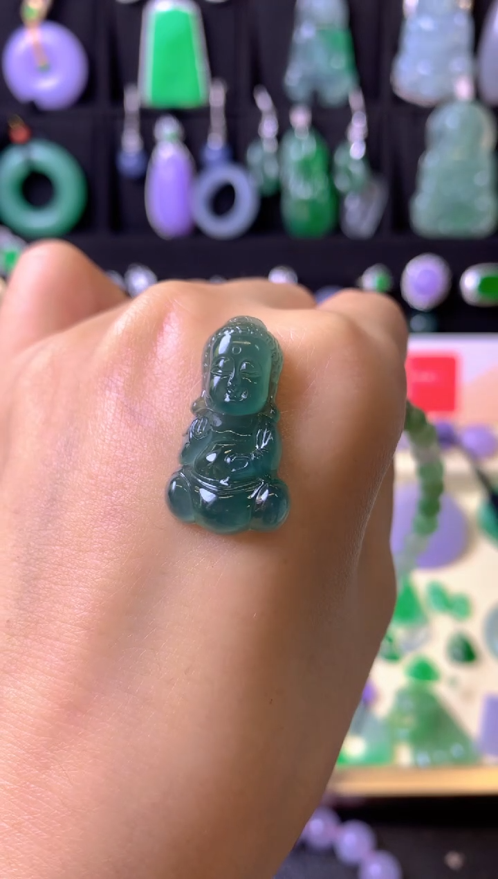 【闪购商品】定制翡翠未镶嵌1裸玉（客户意向镶嵌）