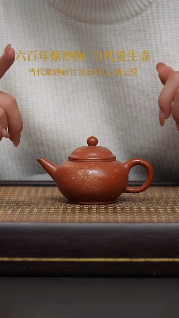 茶壶紫砂紫砂 水平 宁国红