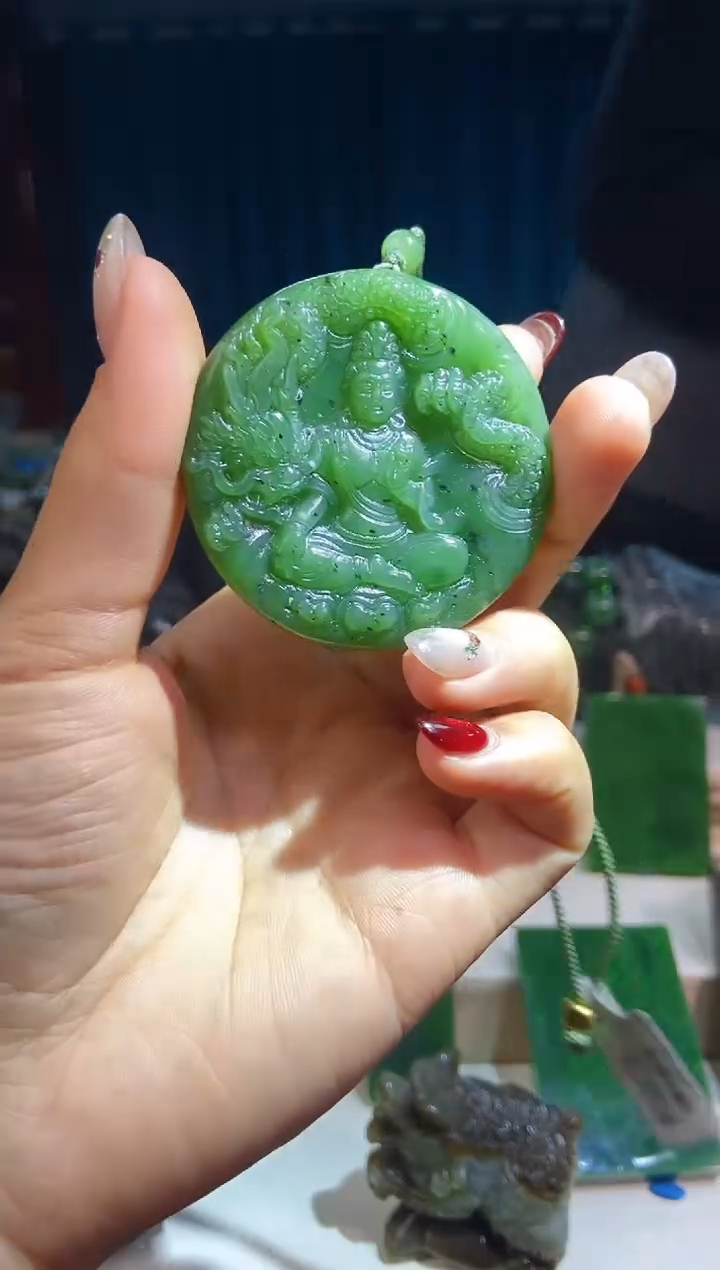 【闪购商品】和田玉挂件未镶嵌1