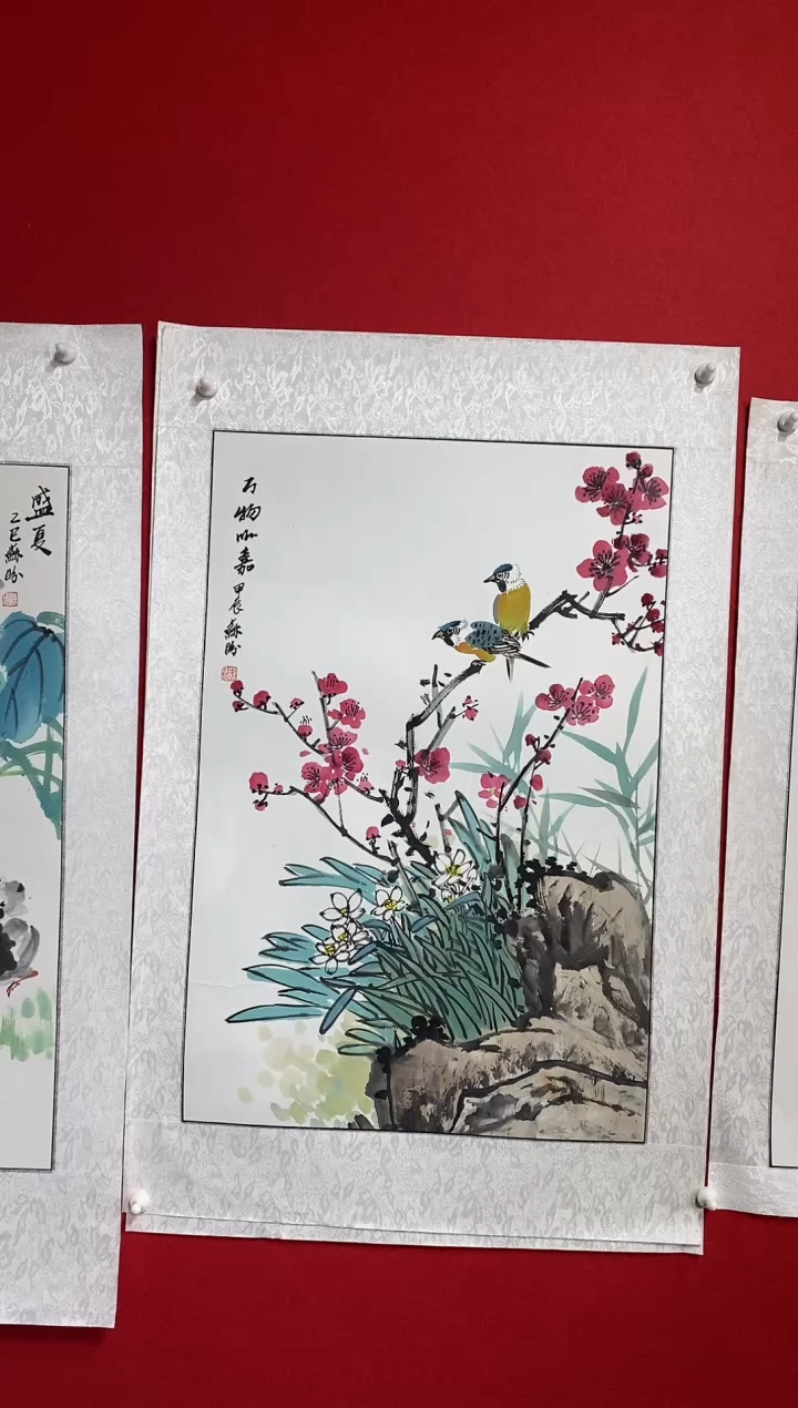 国画SP霞璐苏盼老师作品