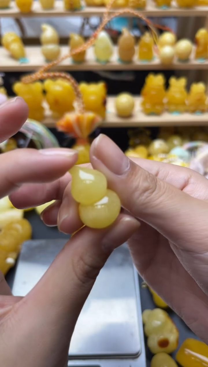 琥珀未镶嵌珠宝奇石014琥珀蜜蜡微瑕