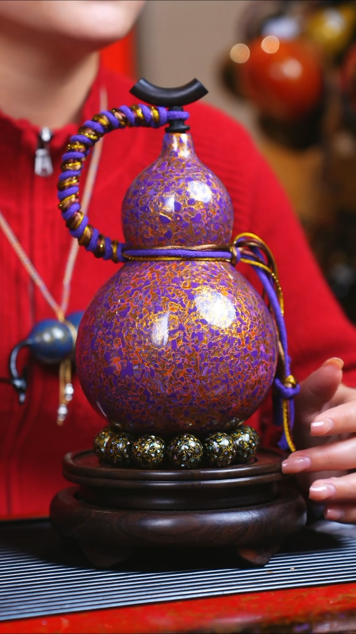 【闪购商品】JN096情人礼臻选大漆酒葫芦