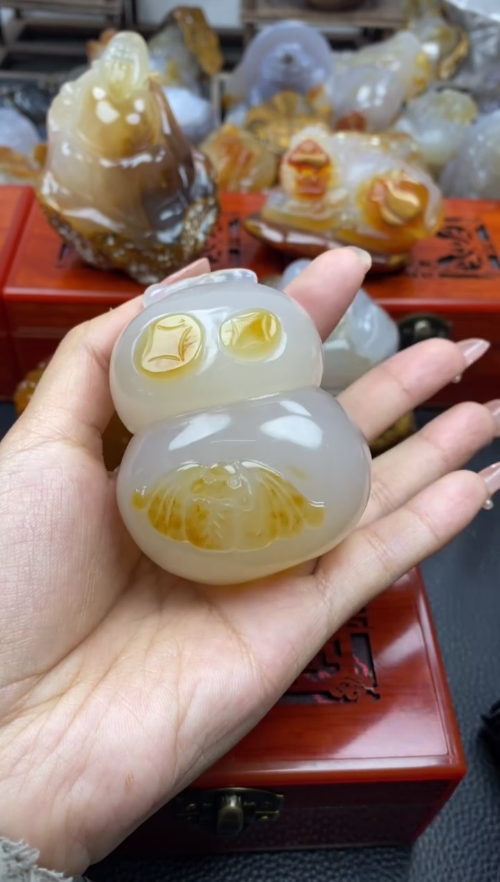 【闪购商品】玛瑙/玉髓手把未镶嵌00