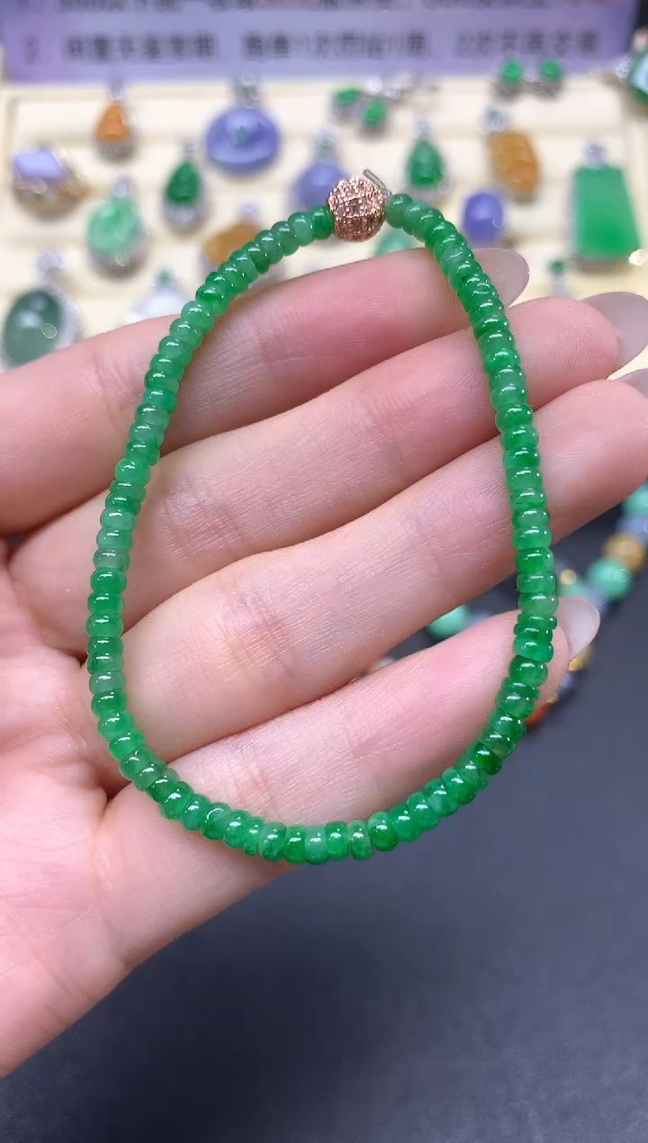 【闪购商品】翡翠手串未镶嵌手串|2500+250
