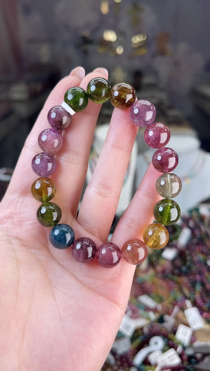 【闪购商品】碧玺/未镶嵌11mm+碧玺单圈多样性发货